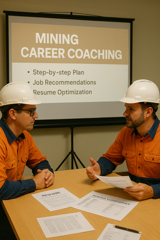 Mining Career Coaching + Resume Upgrade Package